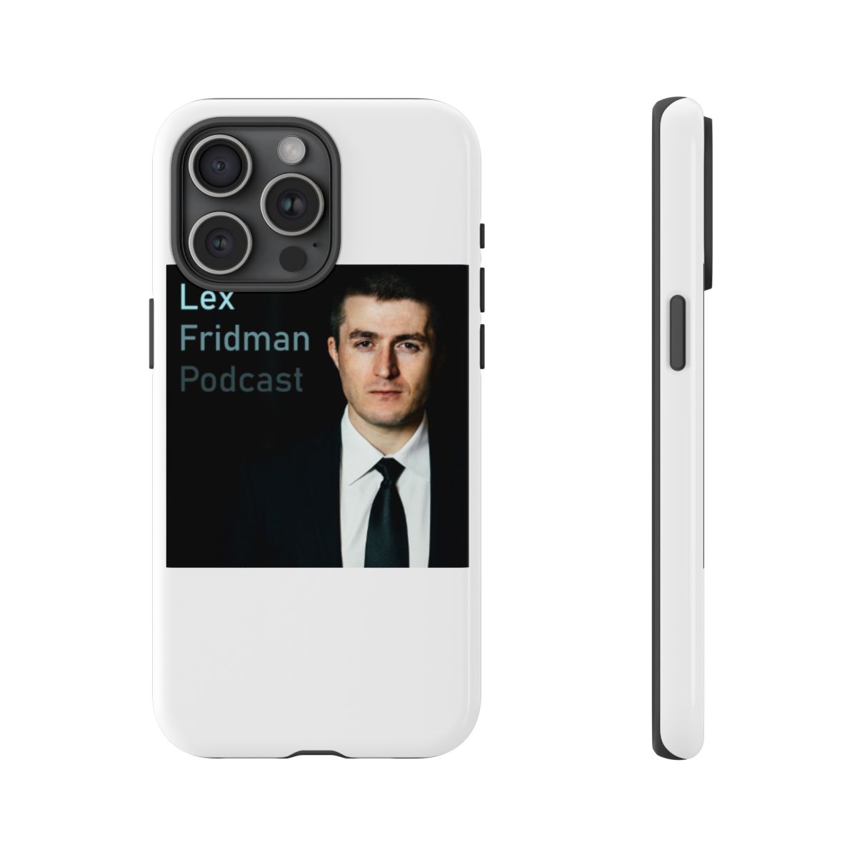 Lex Fridman Podcast Phone Case - alternate angle 1, merchandise