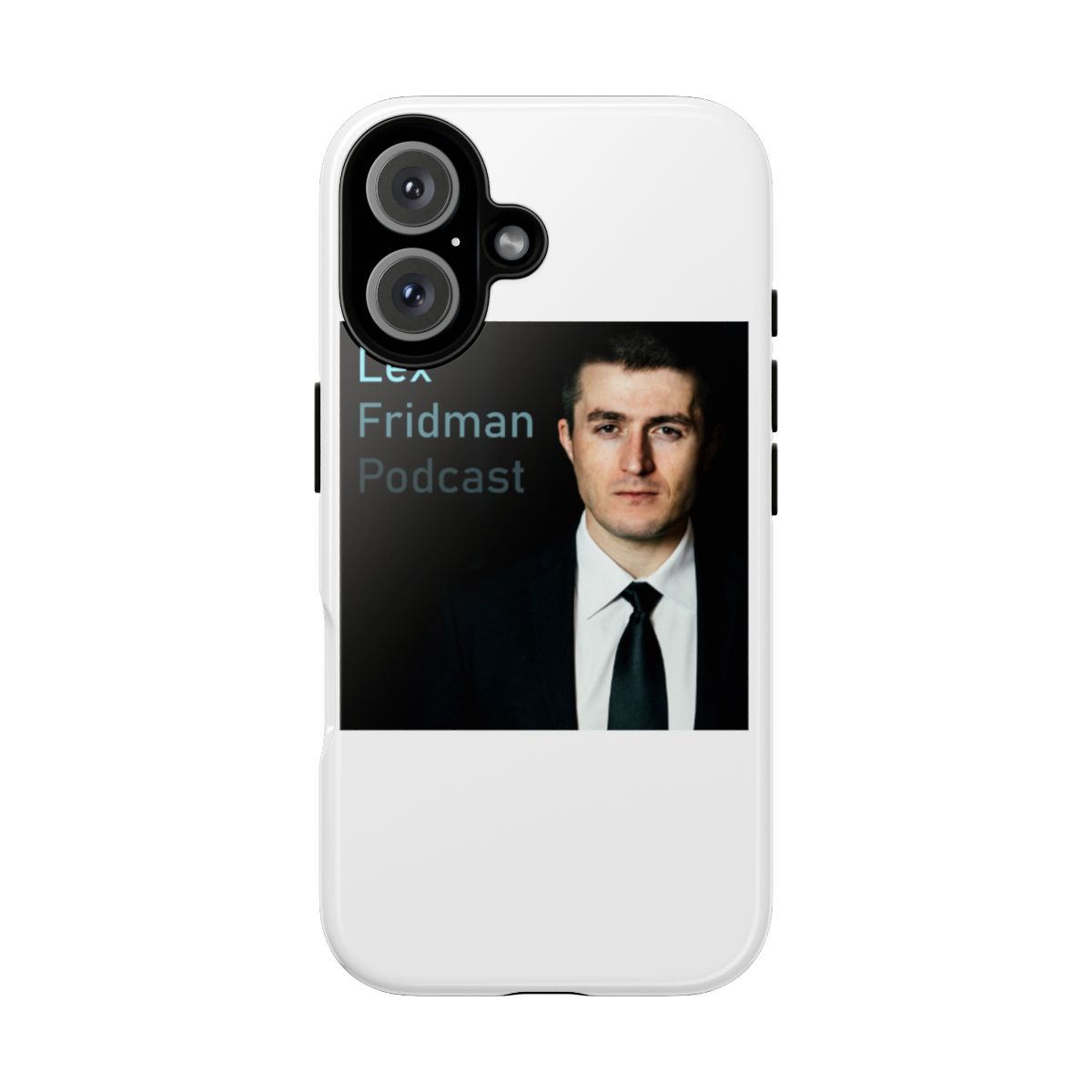 Lex Fridman Podcast Phone Case - alternate angle 2, merchandise