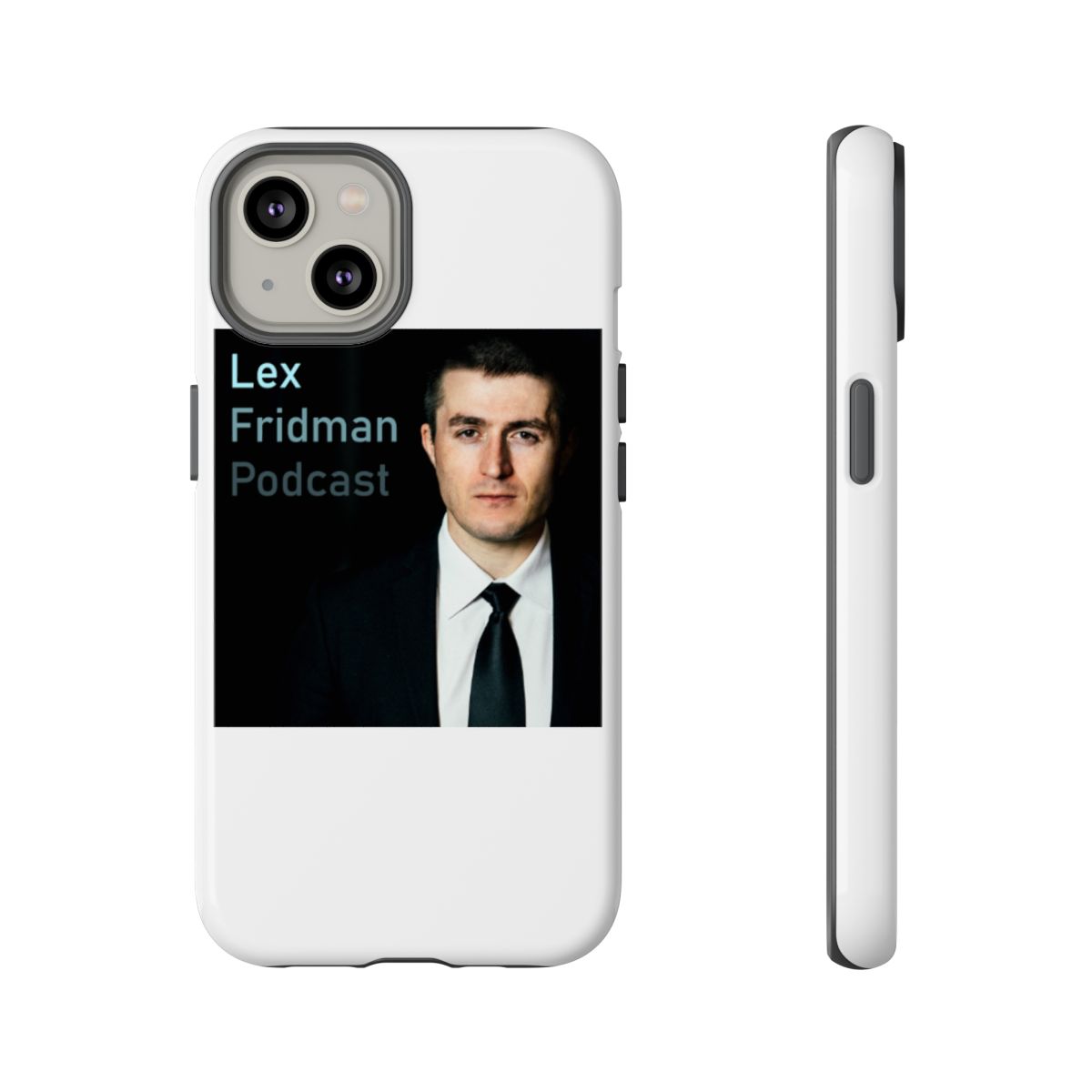 Lex Fridman Podcast Phone Case - alternate angle 5, merchandise