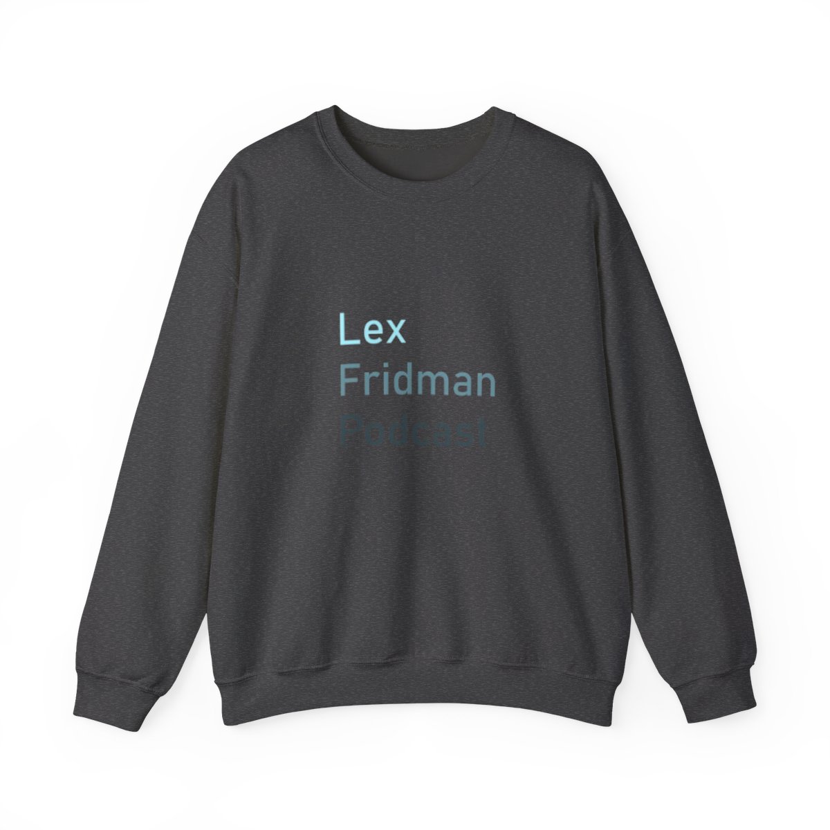 Lex Fridman Podcast Crewneck Sweatshirt - alternate angle 4, merchandise