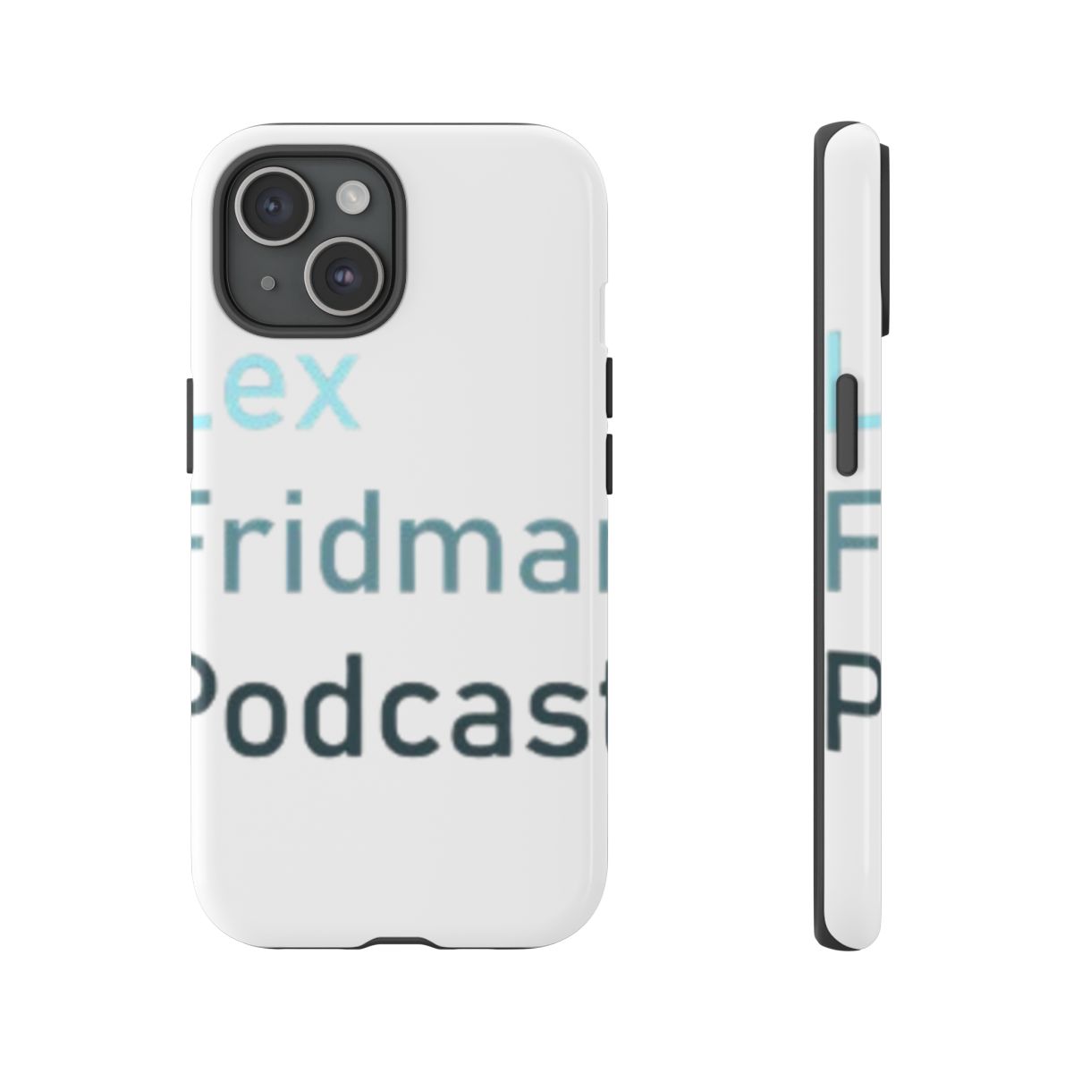 Lex Fridman Podcast Phone Case - alternate angle 4, merchandise