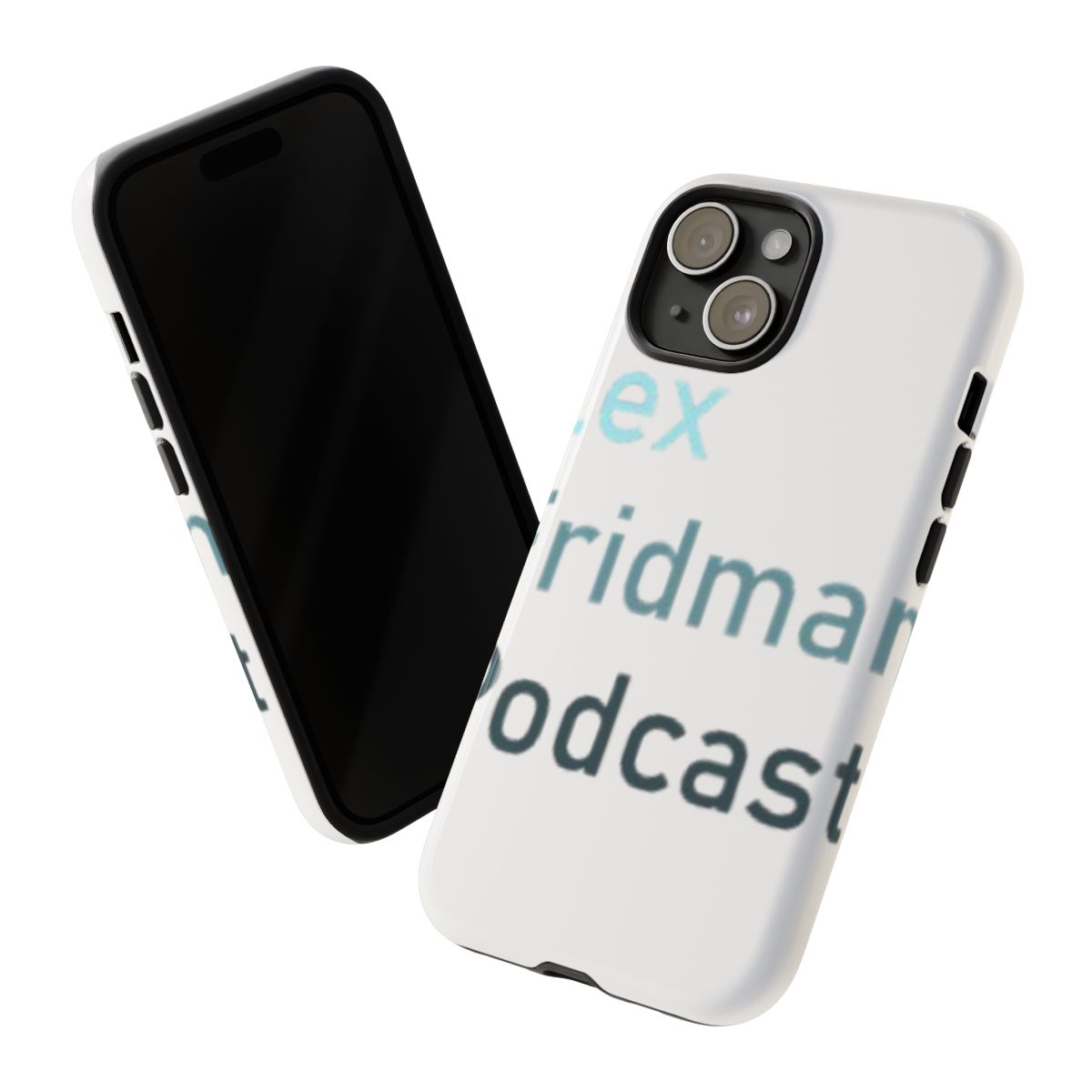 Lex Fridman Podcast Phone Case - alternate angle 5, merchandise