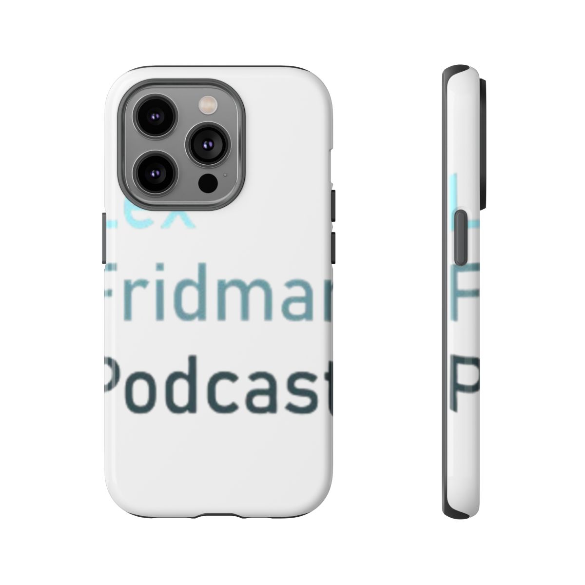 Lex Fridman Podcast Phone Case - alternate angle 1, merchandise