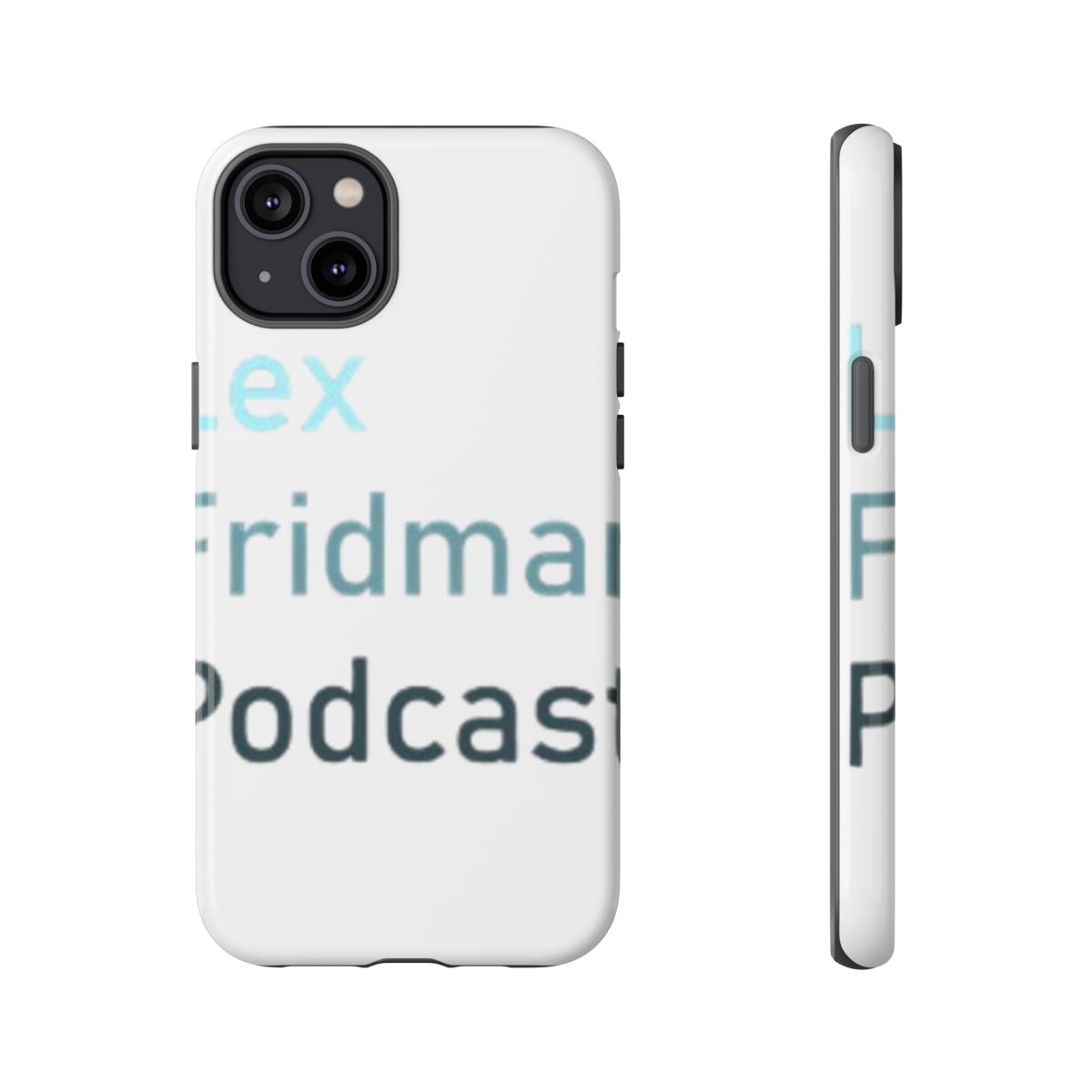 Lex Fridman Podcast Phone Case - alternate angle 2, merchandise