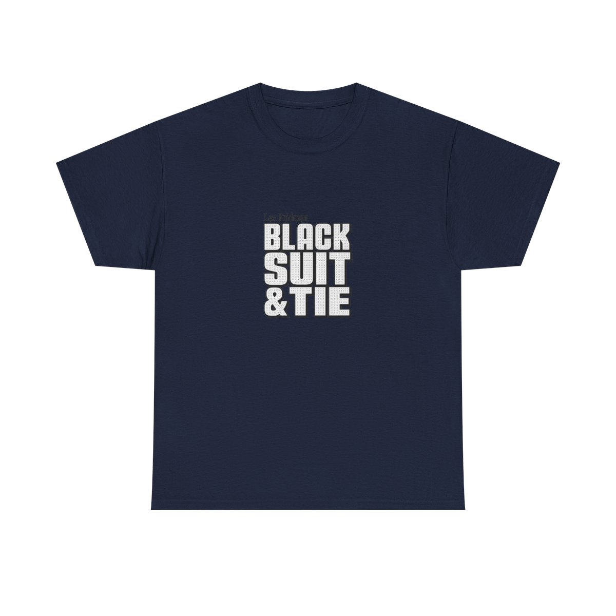 Lex Fridman "Black Suit & Tie" Unisex Tee - alternate angle 5, merchandise