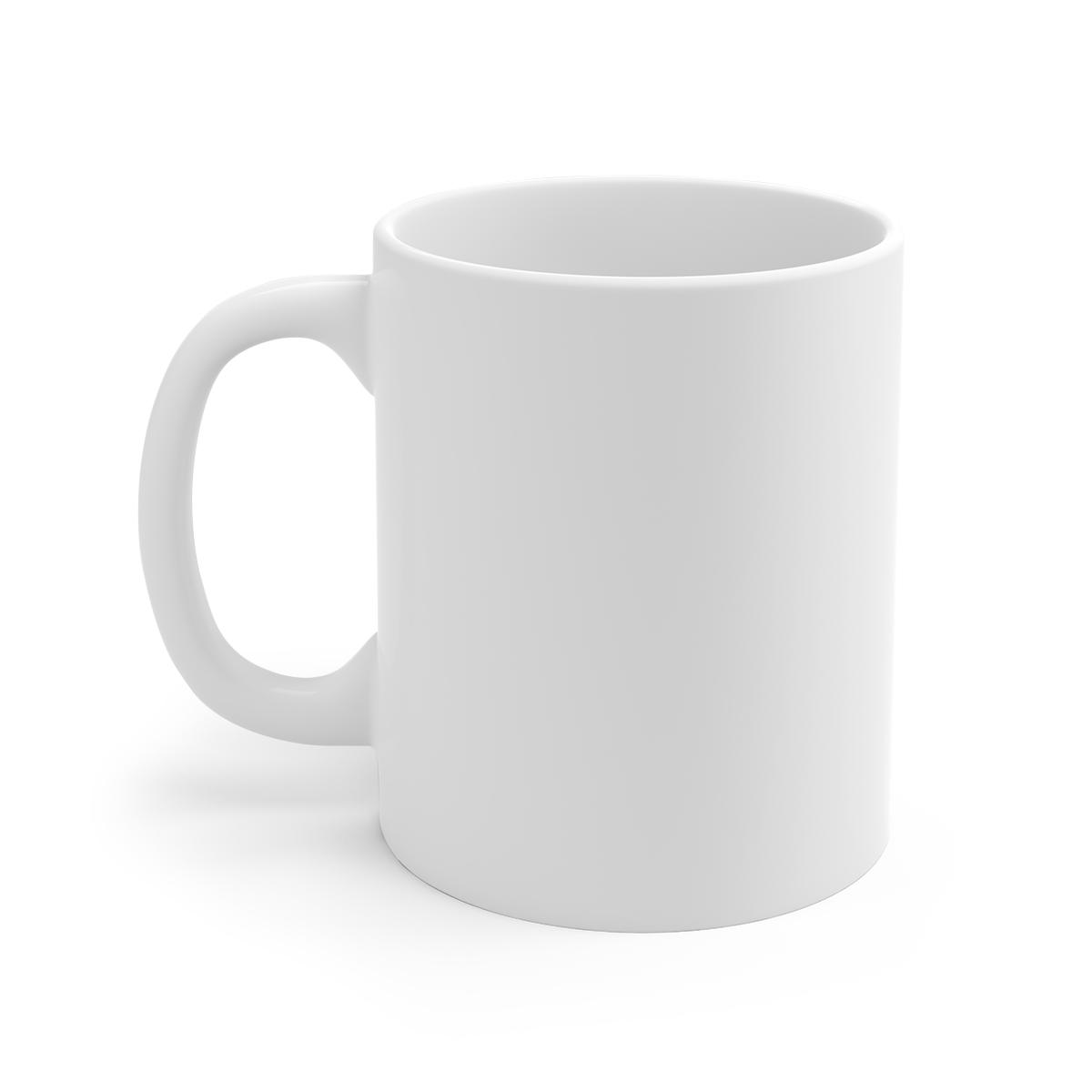 Lex Fridman "Black Suit & Tie" White Mug - alternate angle 2, merchandise